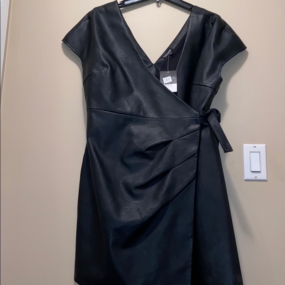 Leather dress/vest